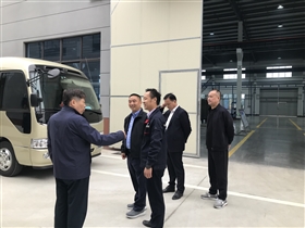 热烈欢迎市领导莅临申容工厂